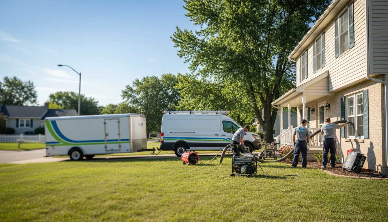 Flooded Basement Restoration And Cleanup With Repair in Hellier, KY near me